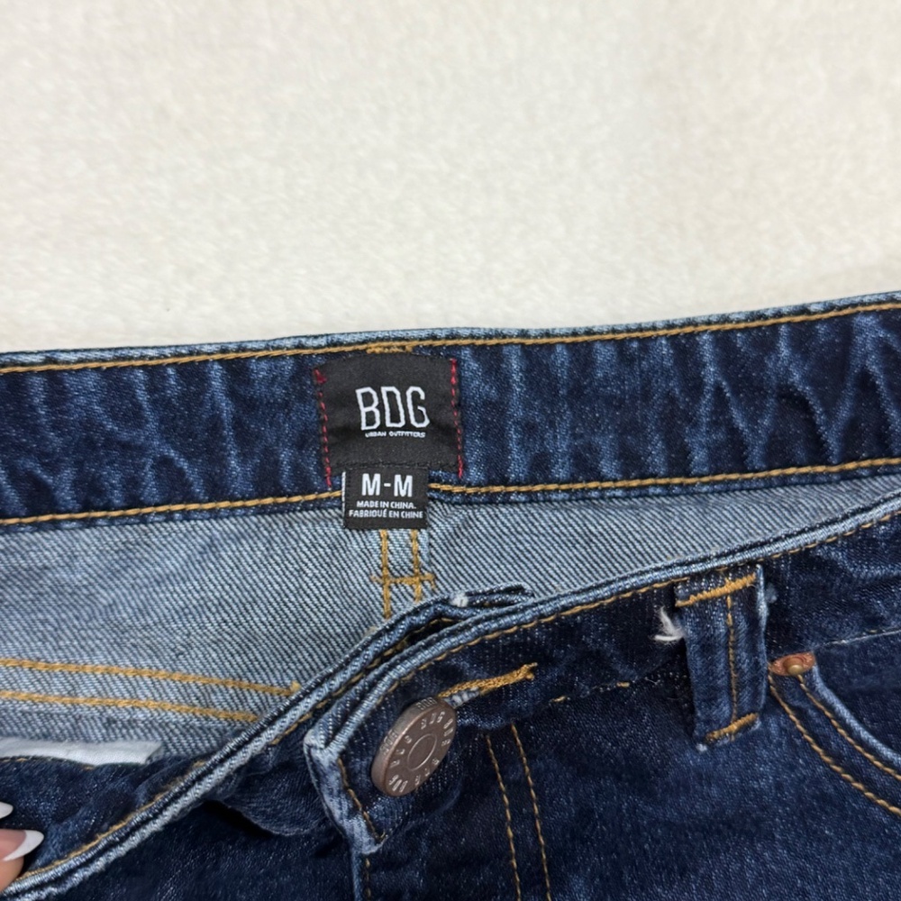 BDG Urban Outfitters Asymmetrical Denim Mini Skirt - Picture 3 of 3